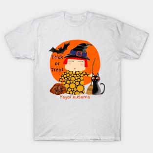 Halloween with Yayoi Kusama and her pumpkin T-Shirt